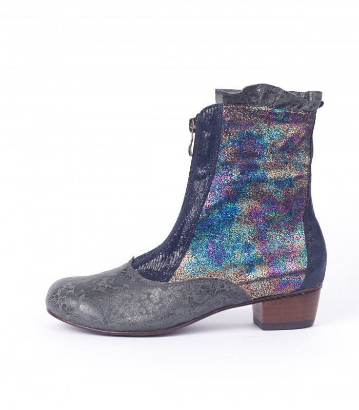 Zorka Gris Bleu Marine