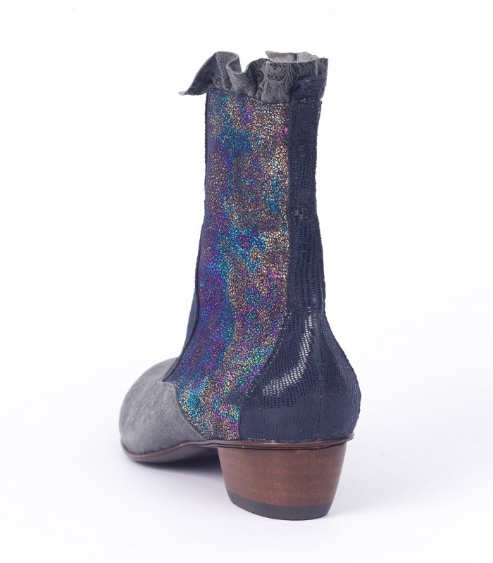 Zorka Gris Bleu Marine