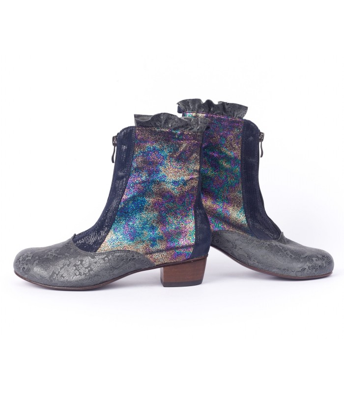 Zorka Gris Bleu Marine