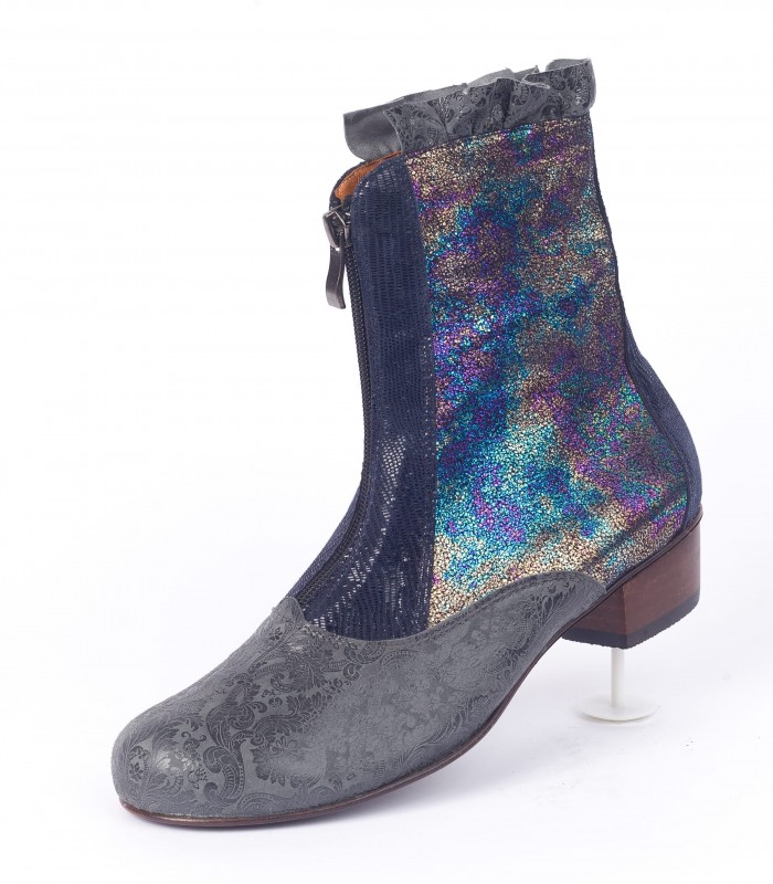 Zorka Gris Bleu Marine