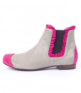 Chelsea / Poil de Carotte Gris Fuchsia