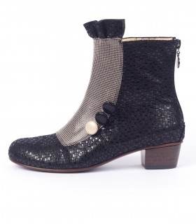 Honoré Noir Pied de poule