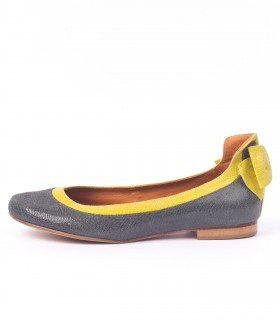 Ballerine Gris Jaune