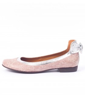 Ballerine Rose clair Argent