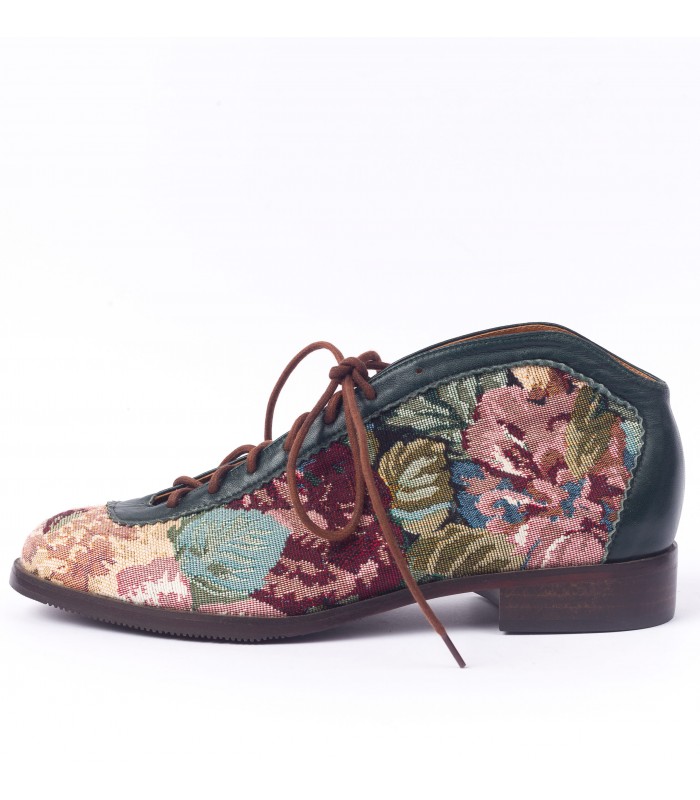 Chuck Fleurs multicolores Vert Foncé