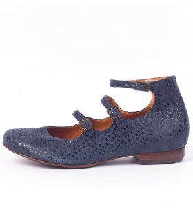 3 Boucles Bleu marine