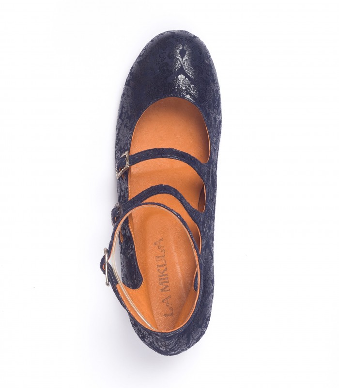 3 Boucles Noir dentelle