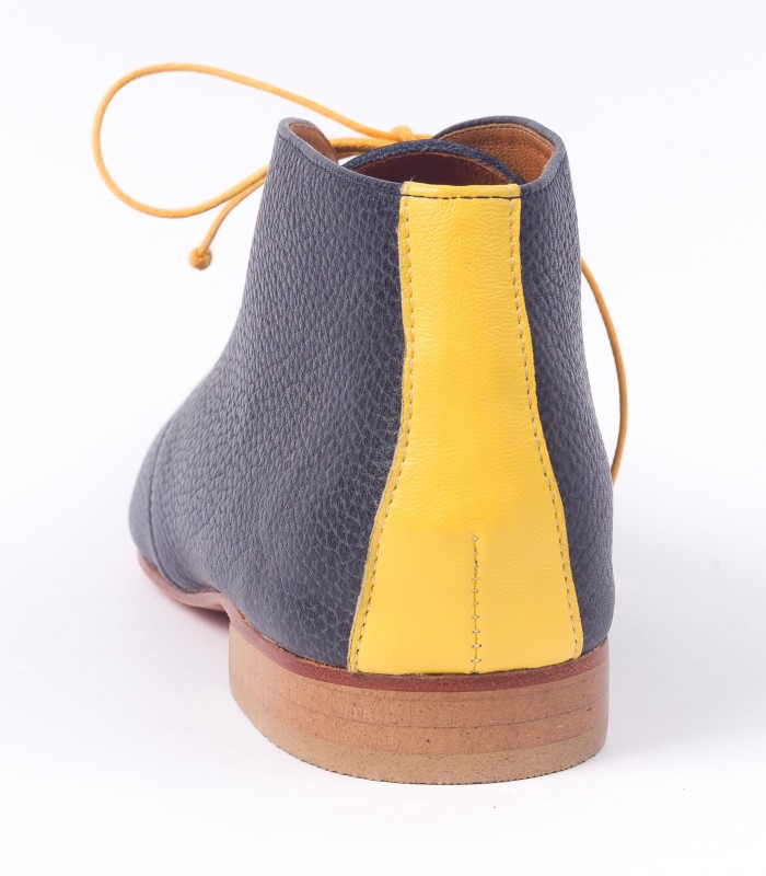 Carol Bleu marine Jaune