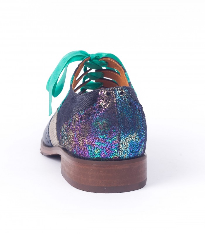 Kilt Bleu marine Pied de poule